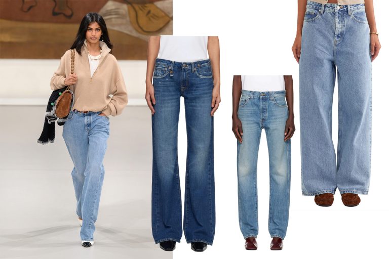 Wide-leg jeans are the denim style set to take over