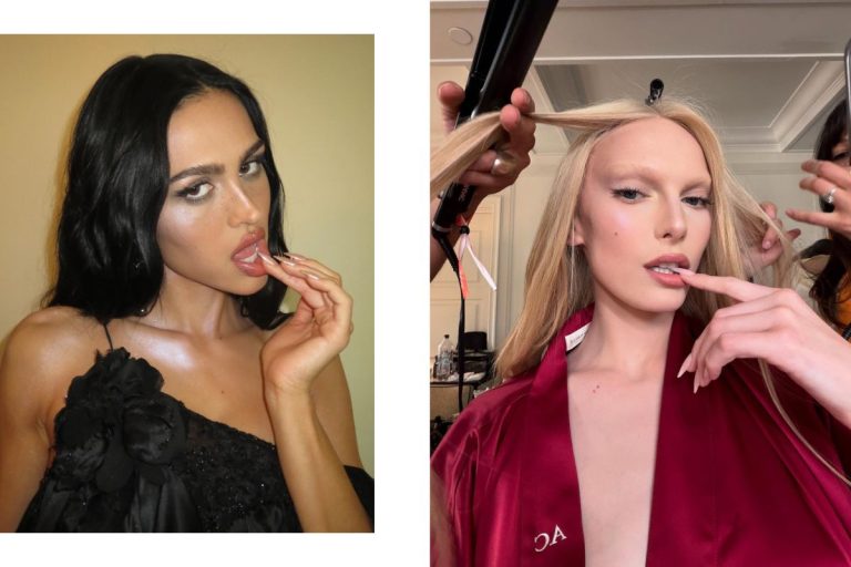 How to achieve a full-looking lip like makeup artist Sam Visser