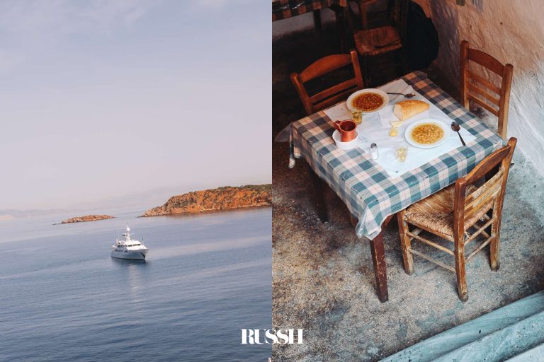 James Thompson sends postcards from Four Seasons Athens- RUSSH