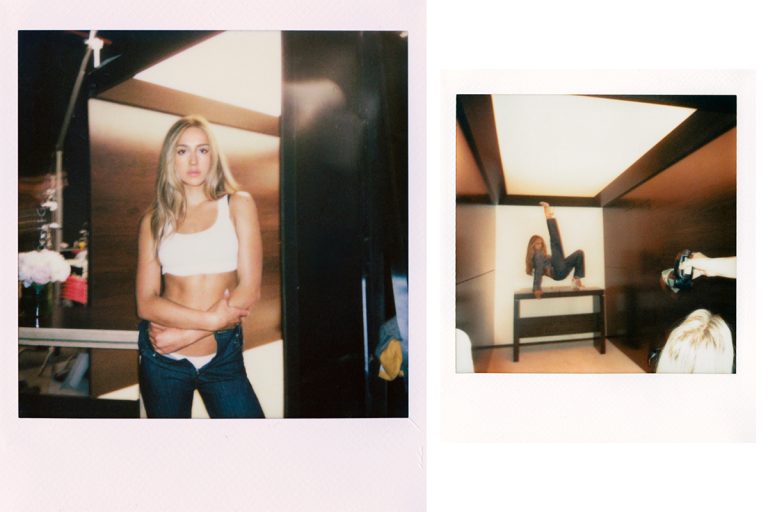 Exclusive behind-the-scenes on Tate McRae’s Calvin Klein shoot